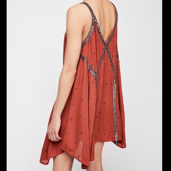 Free People Intimately "Heaven Embellished Slip" dress - Picture 2 of 7